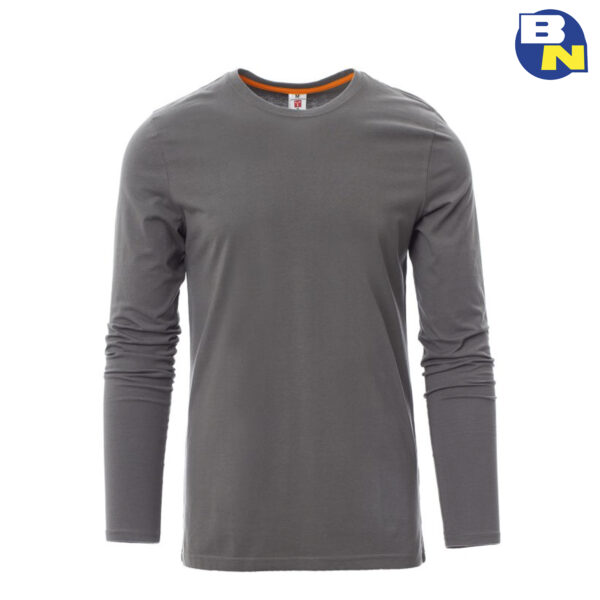 Abbigliamento-Antinfortunistica-t-shirt-manica-lunga-grigio