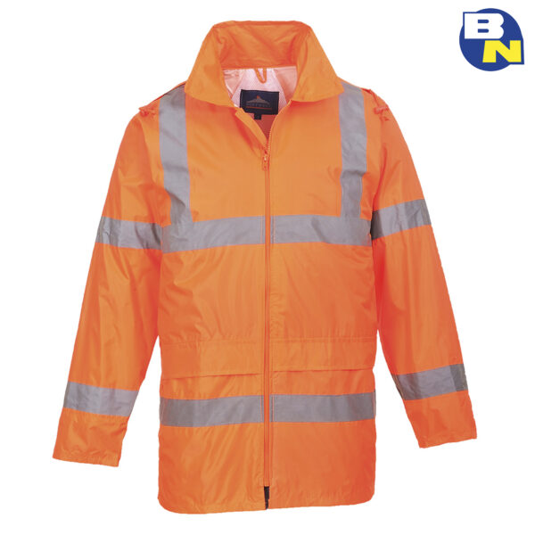 Abbigliamento-Pro-giacca-impermeabile-arancio