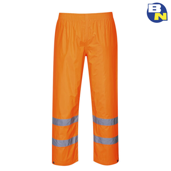 Abbigliamento-Pro-pantalone-impermeabile-alta-visibilità-arancio