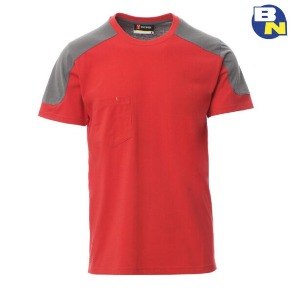 t-shirt-bicolore-rossa-immagine